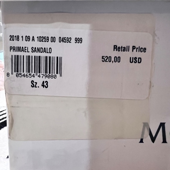 RARE! Moncler Lace Up Primaelo Slide Platform Sandal - Black - Picture 9 of 10